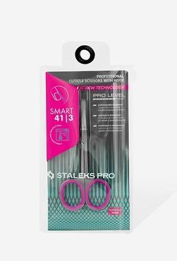 Staleks Smart 41 Type 3 Professional Cuticle Scissors with Hook