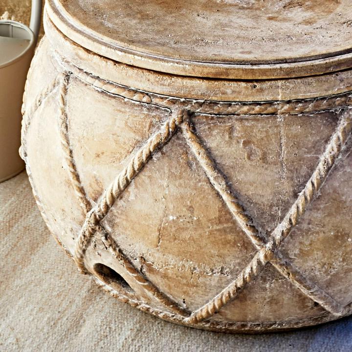 Produktbild Loberon Gartenschlauchtopf Hulcier antikbraun