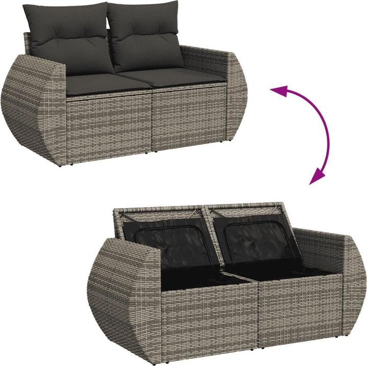 Actual product image vidaXL Garden lounge set