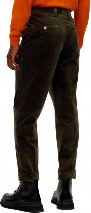 Actual product image Hugo Boss Mens H-Perin Pleated Trousers (34)