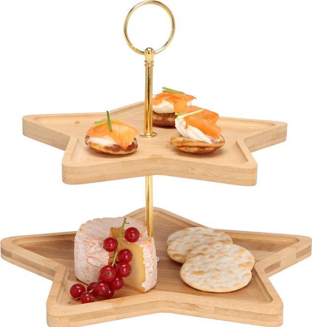 Excellent Houseware Etagere Star Bambus 2-lagig - kaufen bei Galaxus -  Galaxus