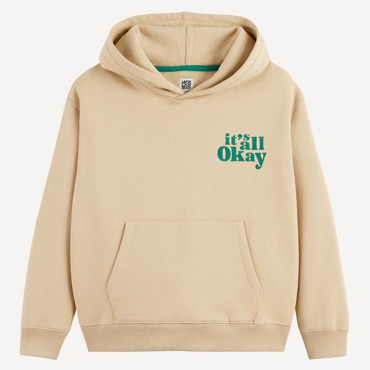 Immagine prodotto La Redoute Collections Kapuzen-Sweatshirt mit Message-Print aus Molton (110)