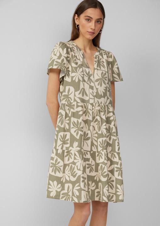 Produktbild S.Oliver Kleid Volantkleid aus Musselin (34)