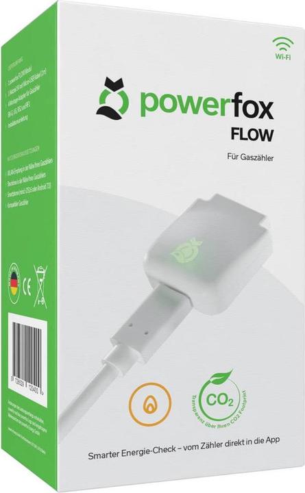 Actual product image Powerfox FLOW Energiekosten-Messgerät Alarmfunktion, Datenloggerfunktio