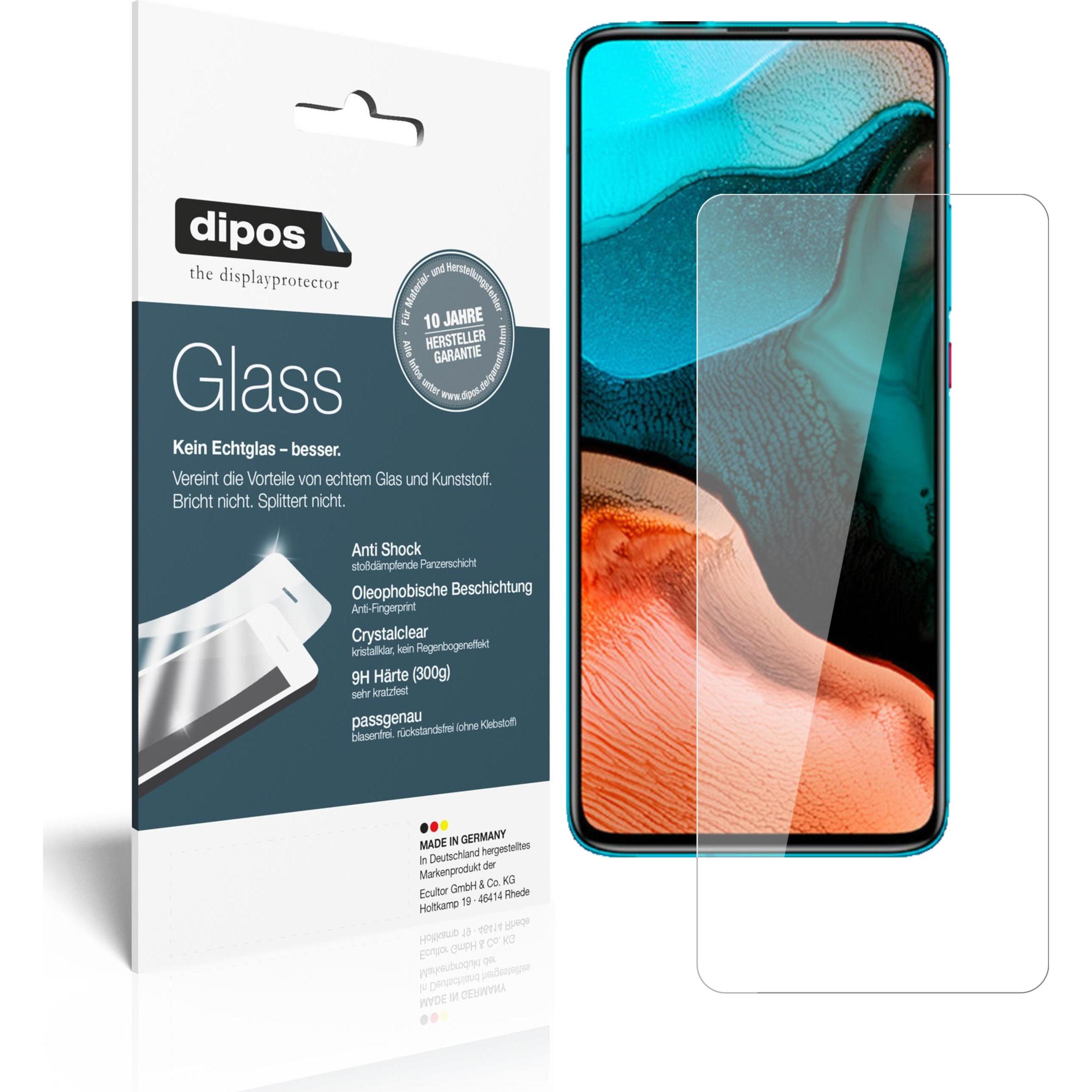 Dipos Displayschutz Anti-Shock (1 Stück, Xiaomi Redmi K30 Pro Zoom), Smartphone Schutzfolie, Transparent