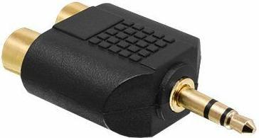 Produktbild Delock Adapter Audio Klinke 3,5 mm 3 Pin Stecker > (Winkeladapter)