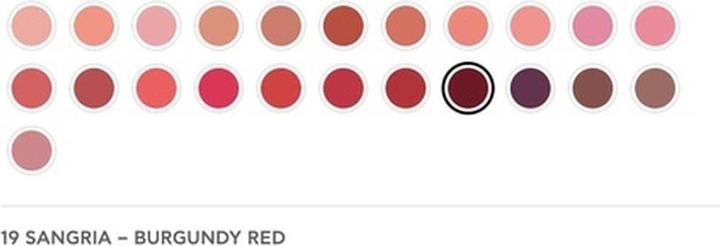 Produktbild Radiant Professional Advanced Care Lipstick Ultra Nourishing Matte Lipstick With Vitamin E 19 Sangri (19 Sangria Burgundy Rot)