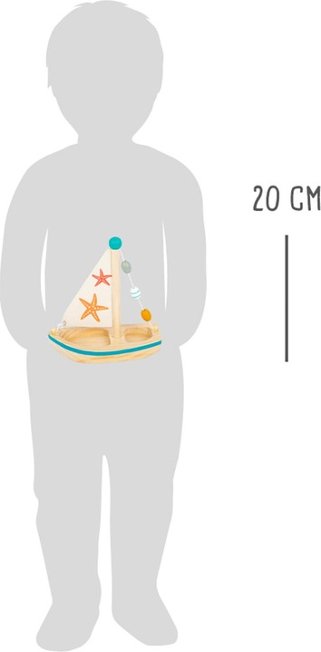 Immagine prodotto small foot Barca a vela a forma di stella marina