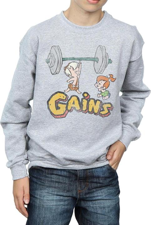 Produktbild The Flintstones Bam Bam Gains Distressed Sweatshirt Jungen (128)