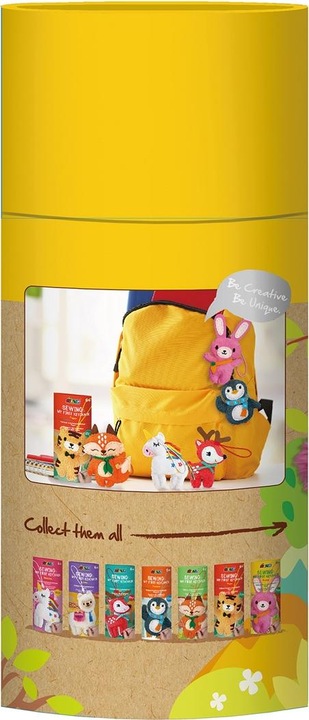 Actual product image Avenir Sewing Set Keychain Bunny