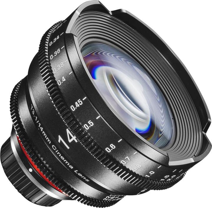 Produktbild Samyang XEEN 14mm T3.1 FF Cine Nikon (Nikon F, Vollformat, APS-C / DX)