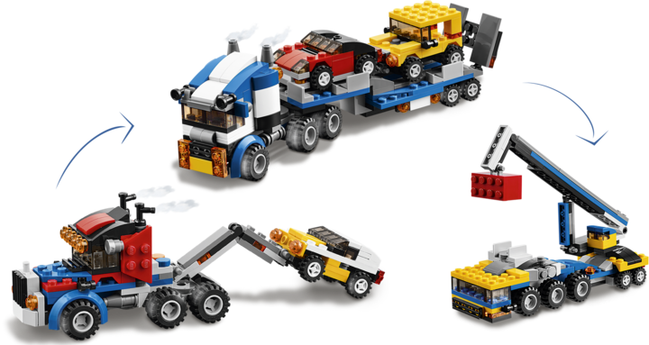 Produktbild LEGO Autotransporter (31033, LEGO Creator Expert)