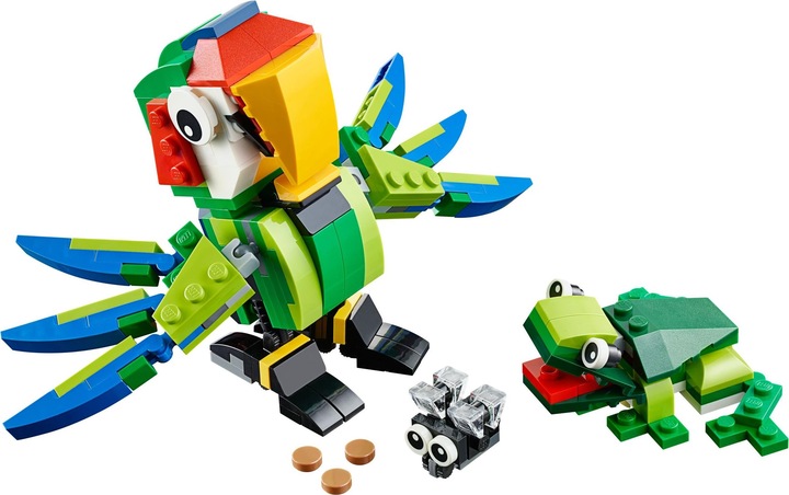 Actual product image LEGO Rainforest Animals (31031, LEGO Creator Expert)