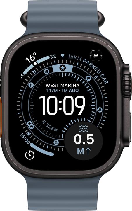 Image du produit Apple Ocean Band (49 mm, Fluoroélastomère, Titane)
