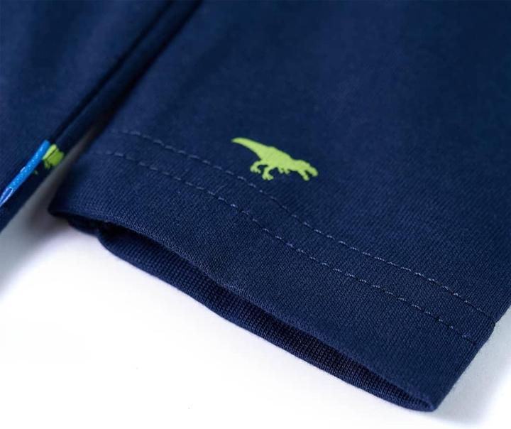 Immagine prodotto vidaXL Camicia da bambino blu navy 116,Materiale: 100 % cotone,Colore (116)