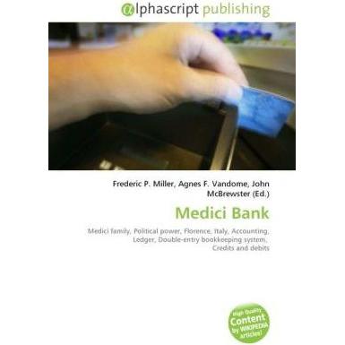 Medici Bank, Fachbücher von Agnes F. Vandome, Frederic P. Miller, John McBrewster