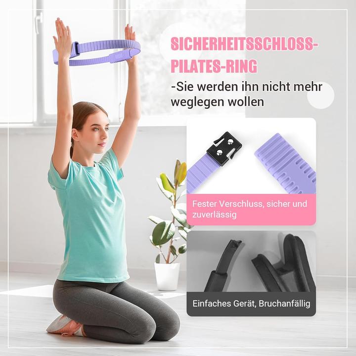 Actual product image Paleclouds Pilates Ring Trainingsset mit Zubehör (5-teilig)