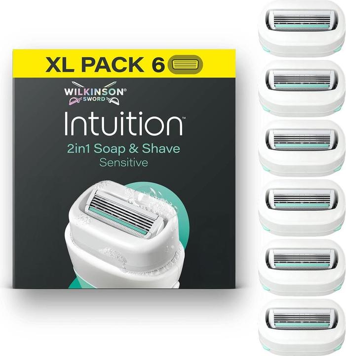 Produktbild Wilkinson Ersatzkopf Intuition Sensitive e Care 6 Stück (6x)