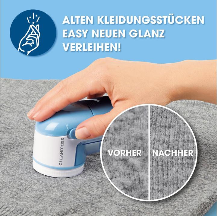 Actual product image CleanMaxx Lint shaver