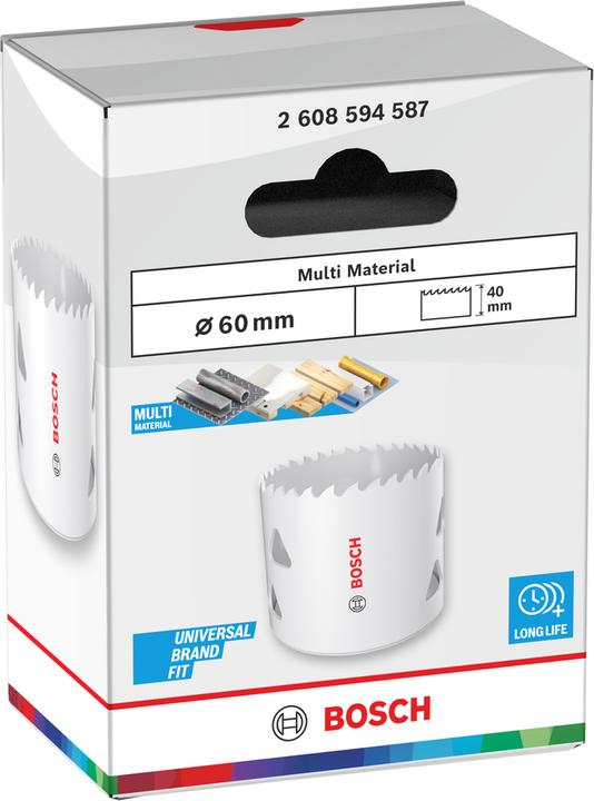 Actual product image Bosch Professional Zubehör Multi Material Lochsäge, 60 mm