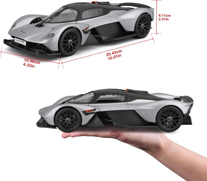 Produktbild Maisto Aston Martin Valkyrie 2022 1/18 silber