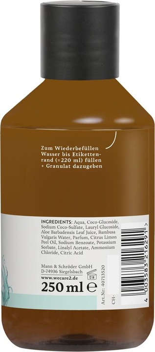 Produktbild we:care2 Duschgel, Aqua-Marine (250 ml)