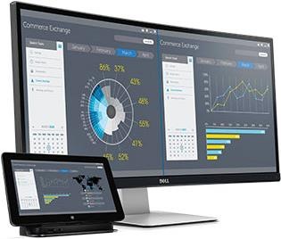 Image du produit Dell U3415w (3440 x 1440 pixels, 34")
