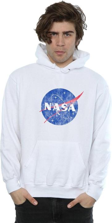 Actual product image Nasa Mens Insignia Cotton Logo Hoodie (L)