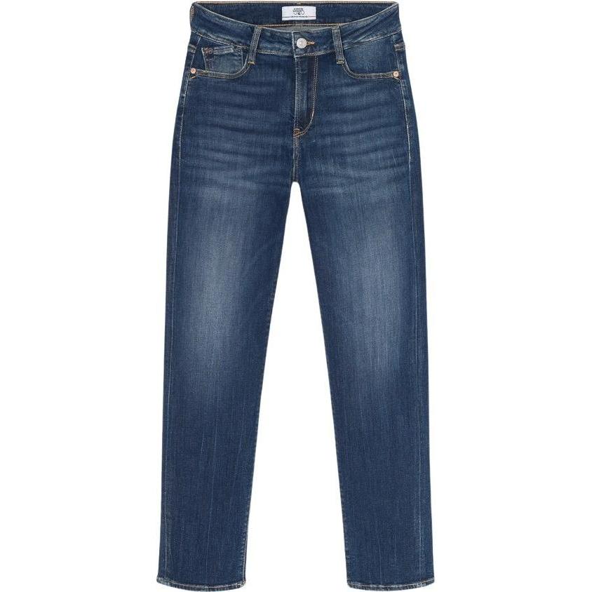 Le Temps Des Cerises, Damen, Jeans, 7/8-jeans damen basic 400/17 n°2, Blau, (27)