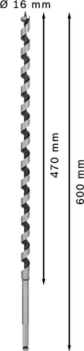 Produktbild Bosch Professional Zubehör PRO Wood Holzschlangenbohrer, 16 x 470 x 600 mm (11.1 mm)