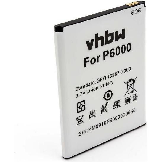 XCell Li-Ion-Akku - 2700mAh (3.7V) für Handy, Smartphone, Telefon wie SCMI2S12A0029821 (Akku, P6000), Mobilgerät Ersatzt...