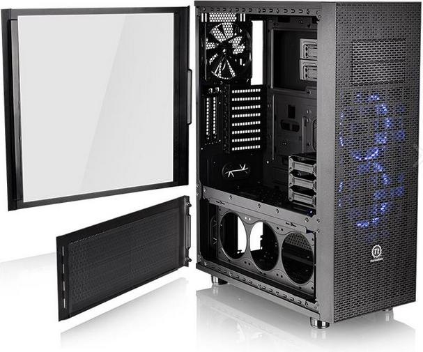 Actual product image Thermaltake Core X71 Tempered Glass Edition (ATX, mATX, Mini-ITX)
