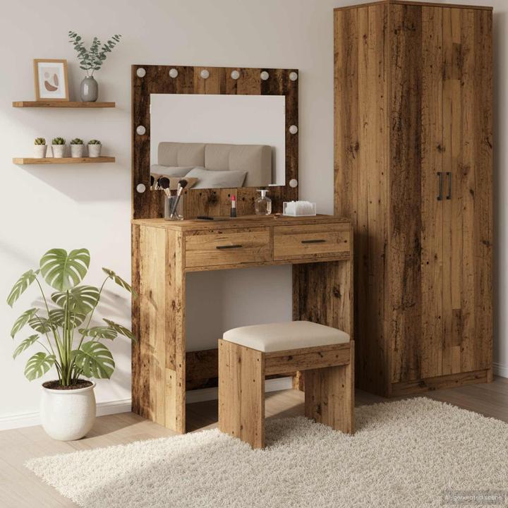 Actual product image vidaXL Schminktisch (41 x 78.50 x 135 cm)