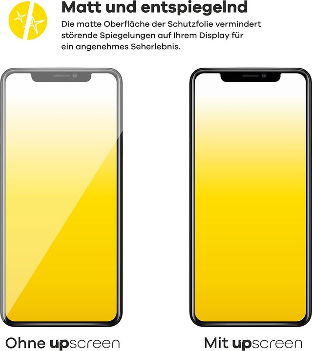 Actual product image upscreen Reflection Shield Protector Matte (1 Piece, Samsung Galaxy A40)