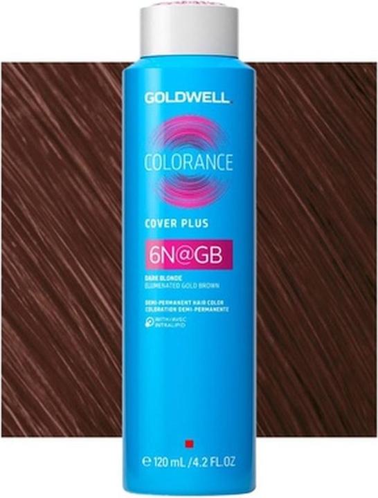 Produktbild Goldwell Colorance 6n@Gb dunkelblond elumenated gold braun Cover Plus 120 ml (Braun, Gold, Blond)