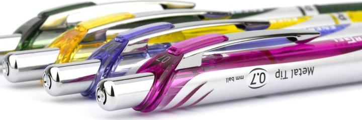 Immagine prodotto Pentel Rullo EnerGel XM 0,7mm BL77-V4X magenta (Magenta, 1x)