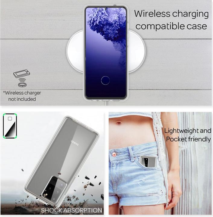 Actual product image Nalia 360° mobile phone cover (Samsung Galaxy S20 Ultra)