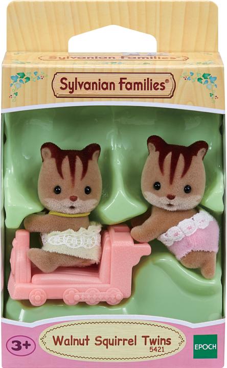 Actual product image Sylvanian Families Walnut Squirrel Twins