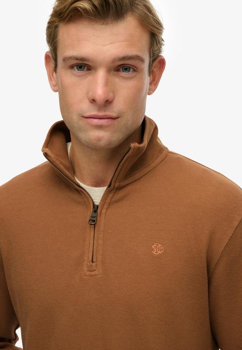 Image du produit Superdry Pull côtelé à col zippé (M)
