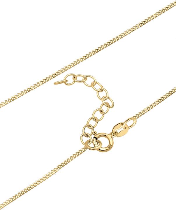 Produktbild Elli Choker, Edelsteinkette (925 Sterling Silber vergoldet, Labradorit, 36 cm)