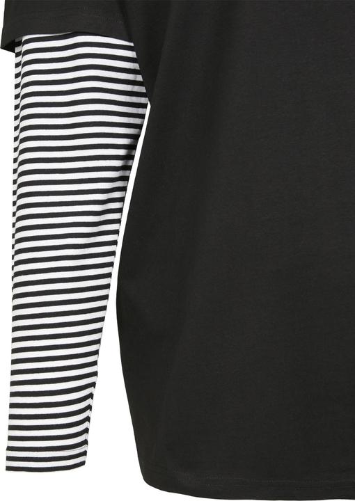 Produktbild Urban Classics Oversized Double Layer Striped LS Tee (M)