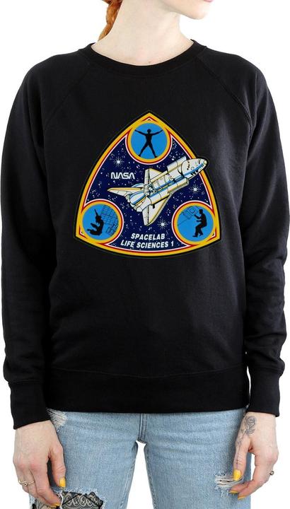 Actual product image Nasa Womens/Ladies Classic Spacelab Life Science Sweatshirt (M)