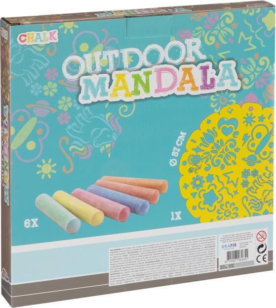 Produktbild Grafix Bürgersteig Kreide Mandala