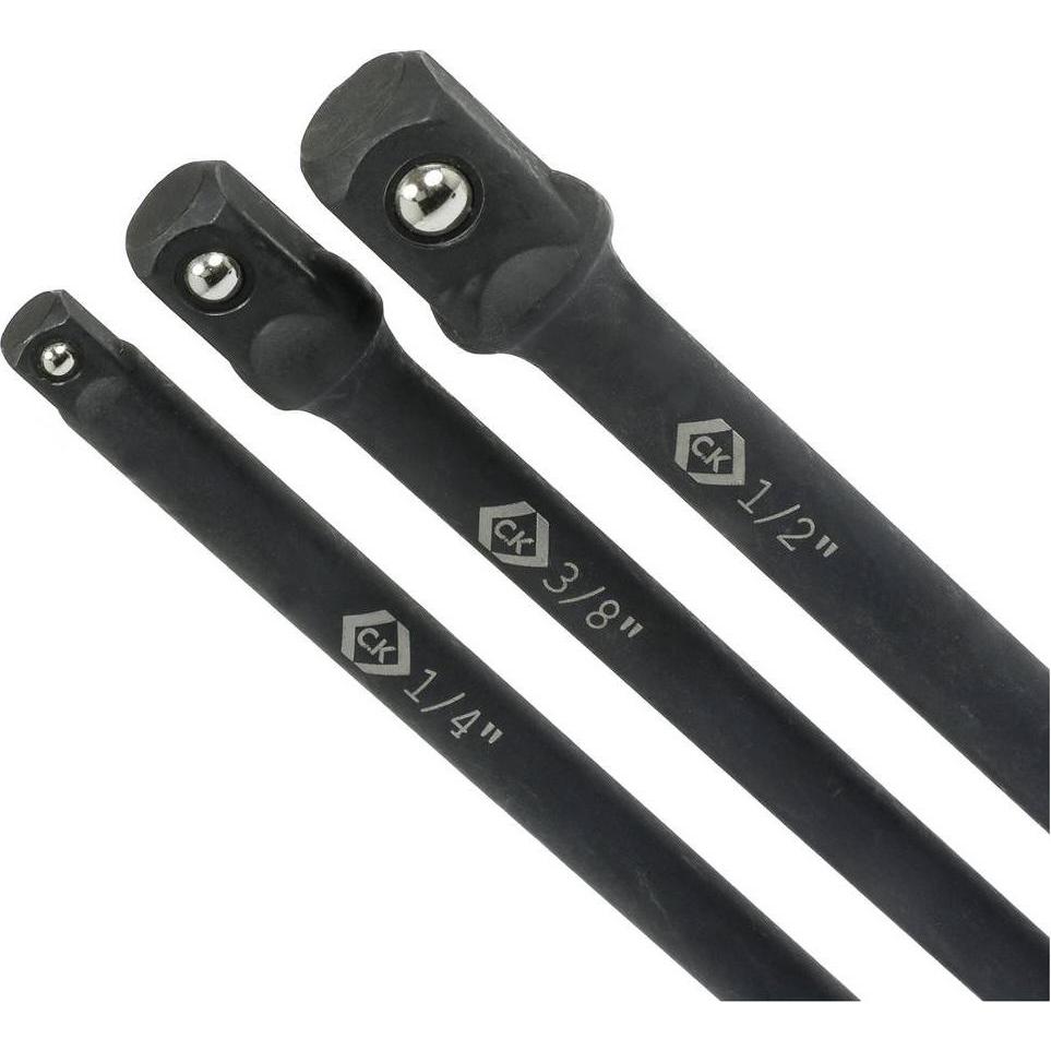 C.K Magma, Chiave a bussola + esagonale, Vorteck Impact-Steckschlüssel-Adaptersatz, 150 mm, 3-teilig