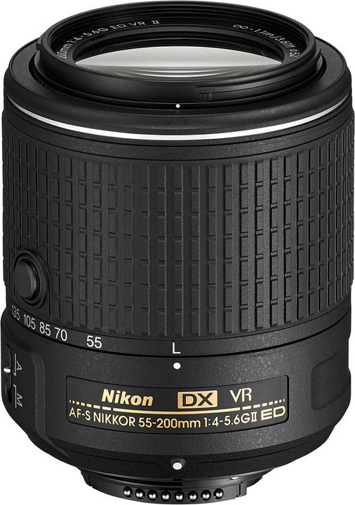 Image du produit Nikon AF-S DX 55-200mm, f/4.-5.6G ED VR II (Nikon DX, APS-C / DX)