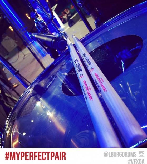 Actual product image Vic Firth VFX5A Drum Sticks X5A Extreme (Drum set)