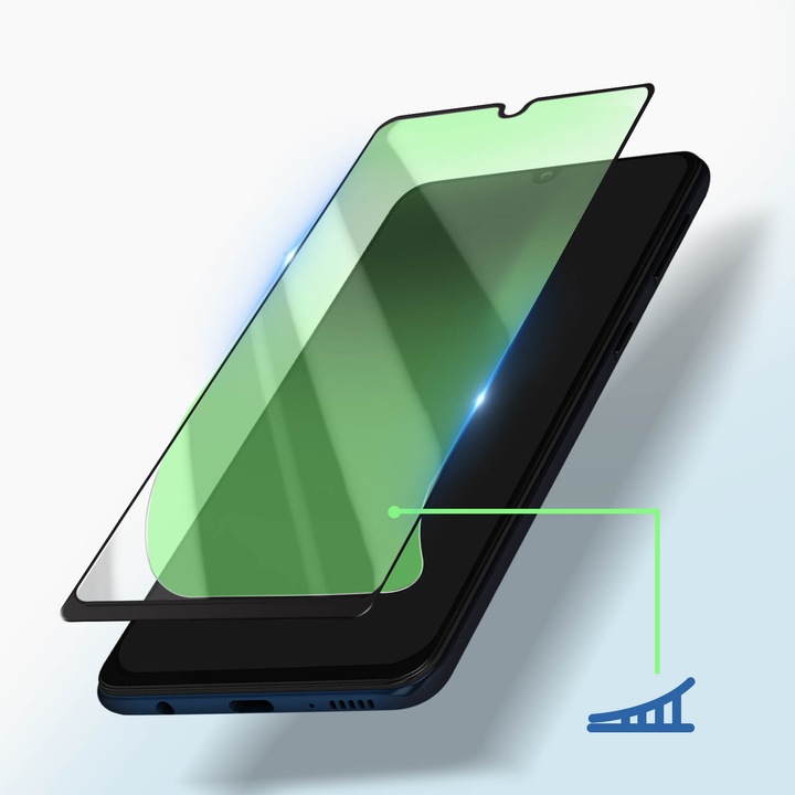 Actual product image Avizar Protective glass film 9H (1 Piece, Samsung Galaxy M30s)