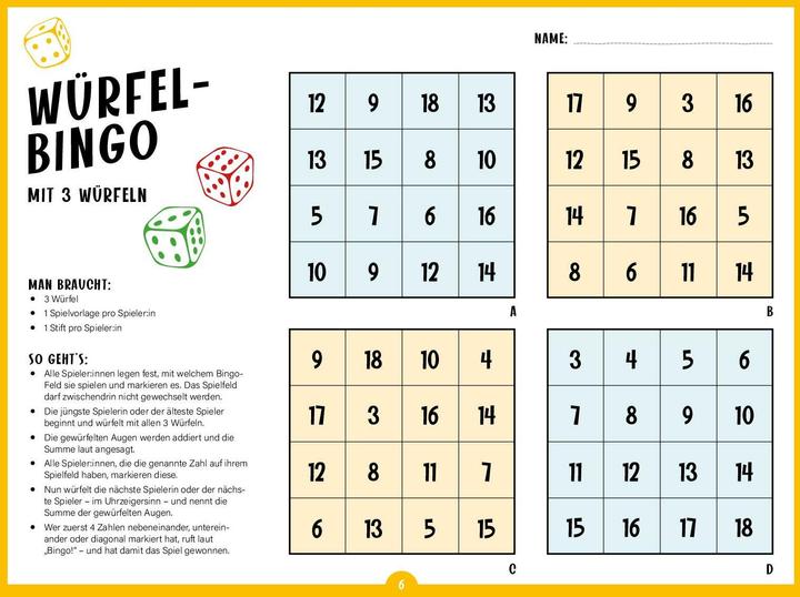 Produktbild Der ultimative Bingo-Block für die ganze Familie (Deutsch)