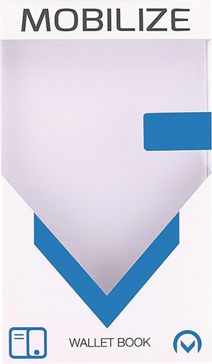 Actual product image Mobilizera Mobilize MOB-22645, Wallet case, Apple, iPhone 5 / 5s / SE, 10.2 cm (4"), Black (Apple iPhone 5)