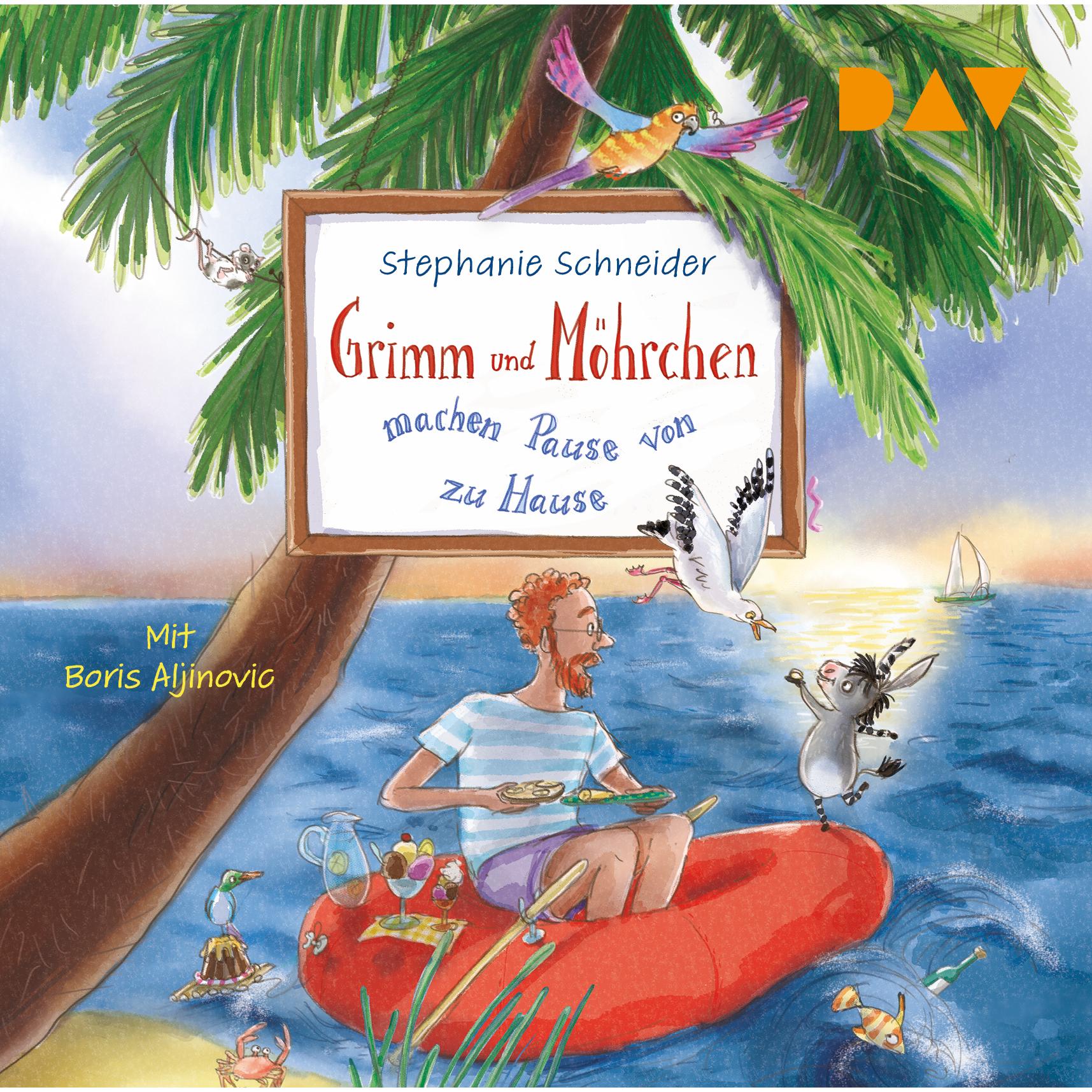 Grimm und Möhrchen machen Pause von Zuhause (Teil 3), Hörbücher von Stephanie Schneider, Boris Aljinovic, Stefanie Schar...